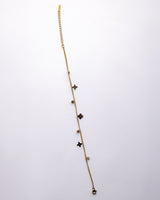 Cubic Star Charm Anklet