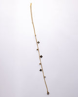 Cubic Star Charm Anklet