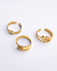 3pcs Love Ringset