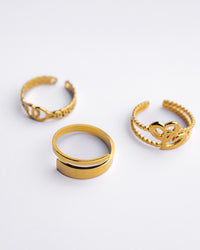 3pcs Love Ringset