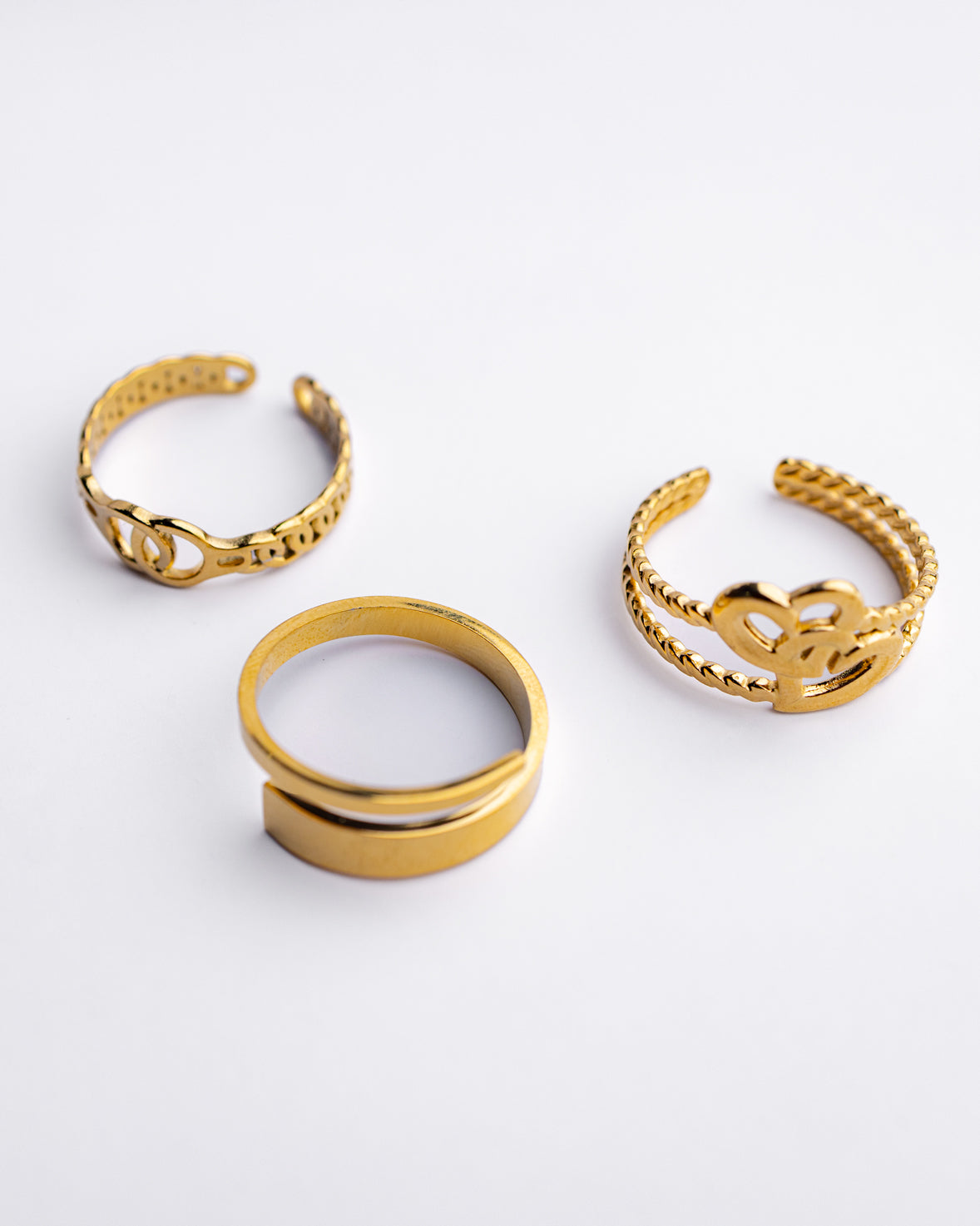 3pcs Love Ringset