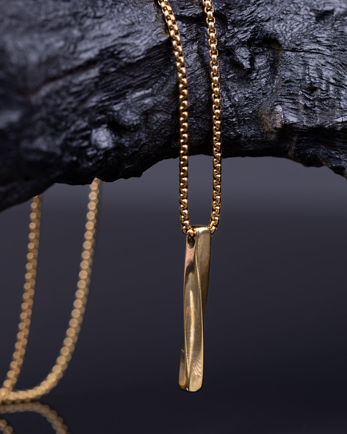 Men's Geometric Pendant Necklace