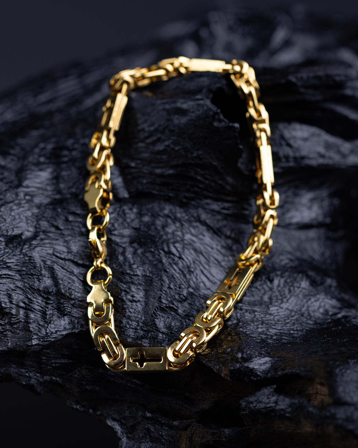 Redefined Cross Charm Bracelet