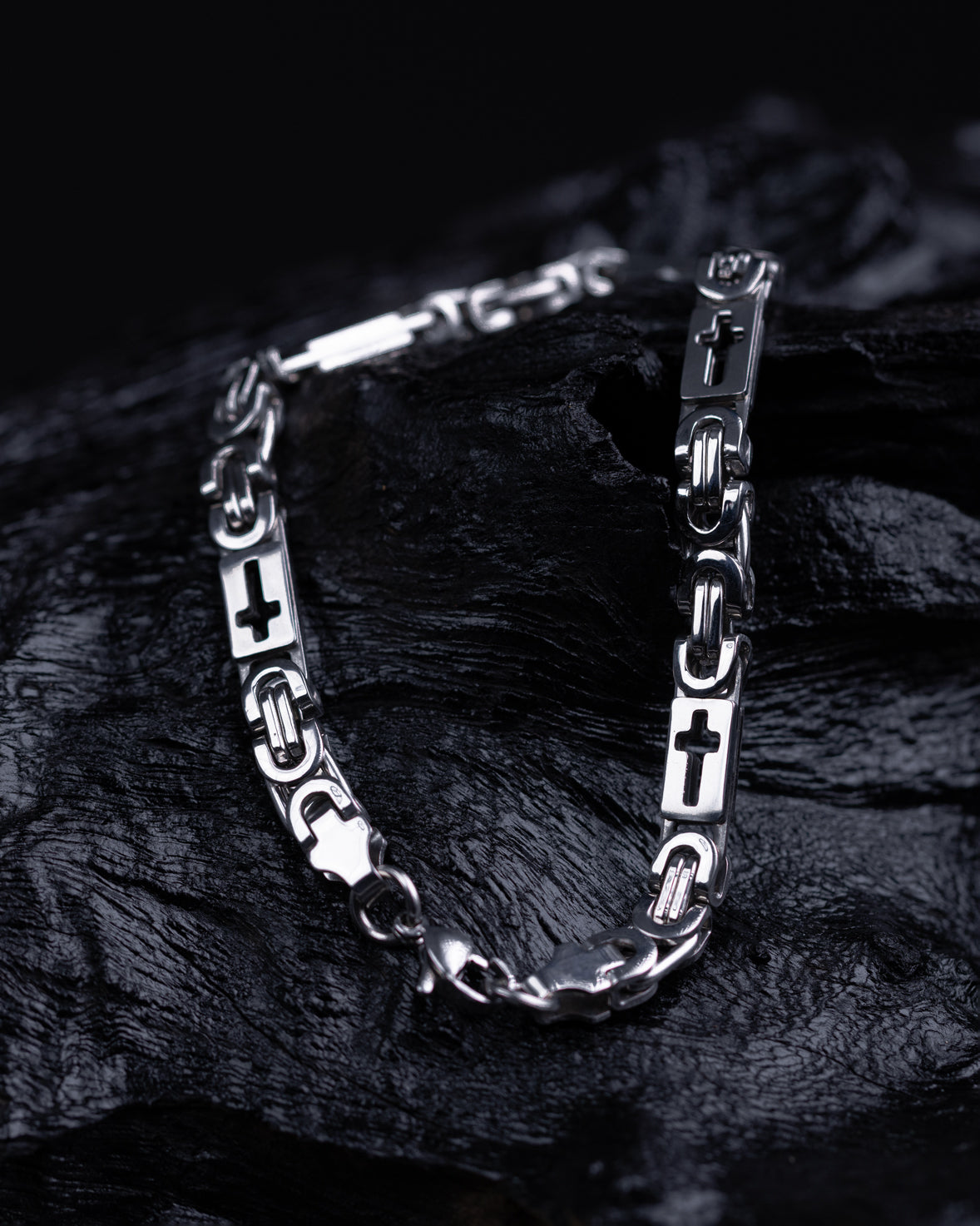 Redefined Cross Charm Bracelet