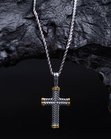 Redefined Rope Cross Necklace
