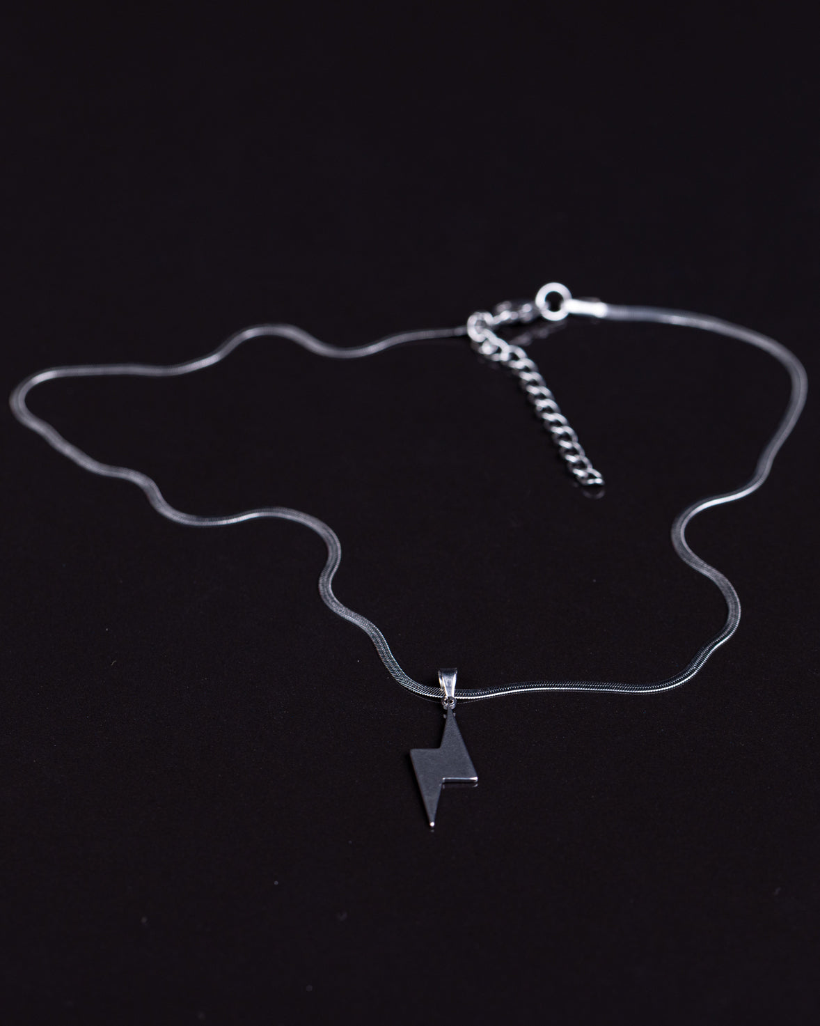 Redefined Lightning Pendant Necklace