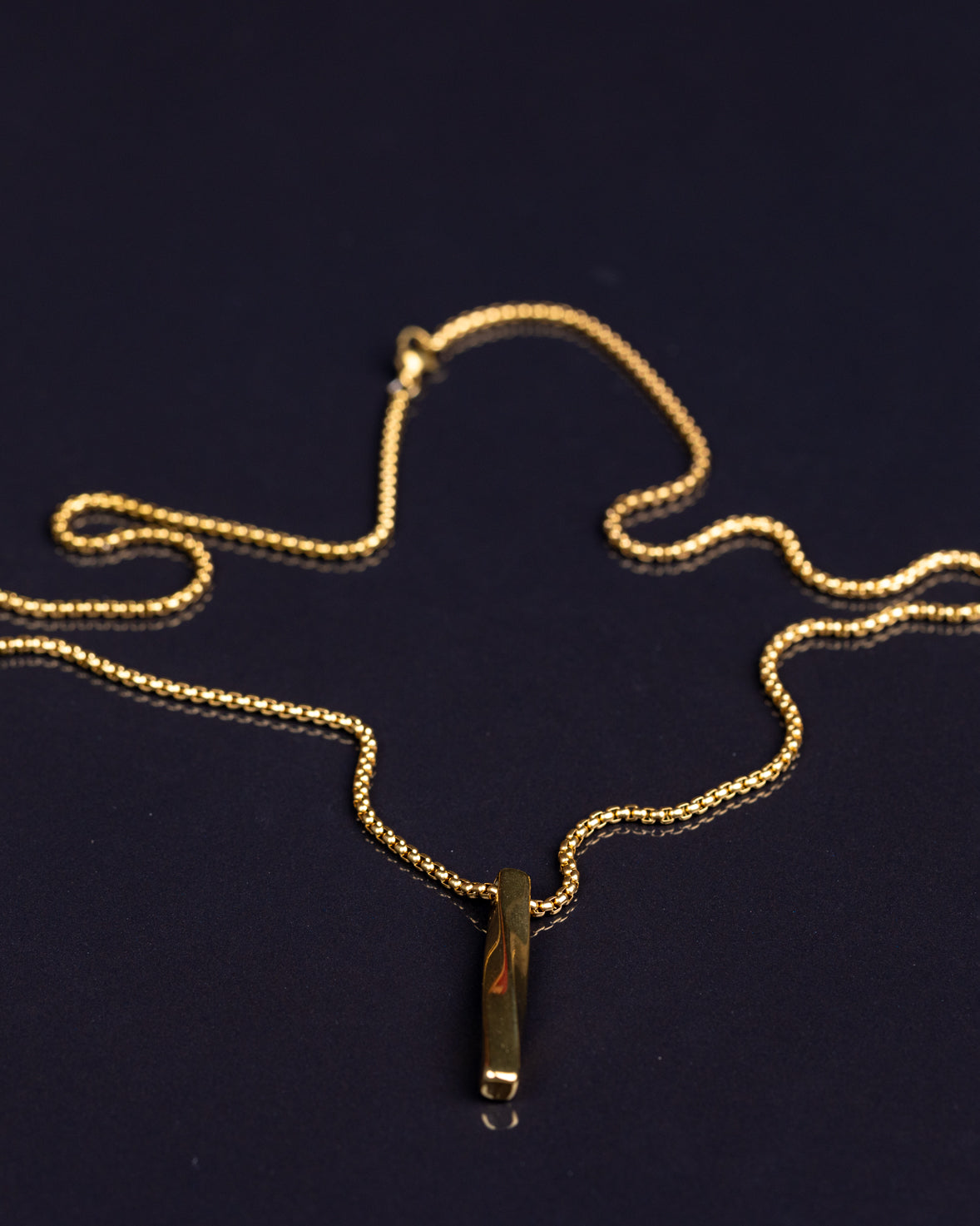 Men's Geometric Pendant Necklace