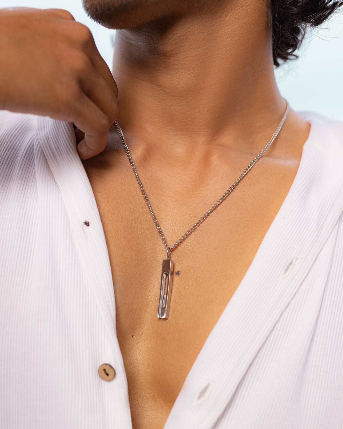 Essential Geometric Necklace