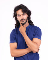 Men's Silvery Black Ring