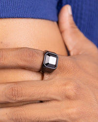 Men’s Black Onyx Ring