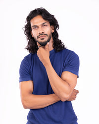 Minimalistic Frosted Black Ring