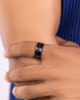 Men's Classic Black Ring