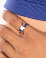 Men's Lightning Bolt Ring