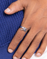 Men's Lightning Bolt Ring