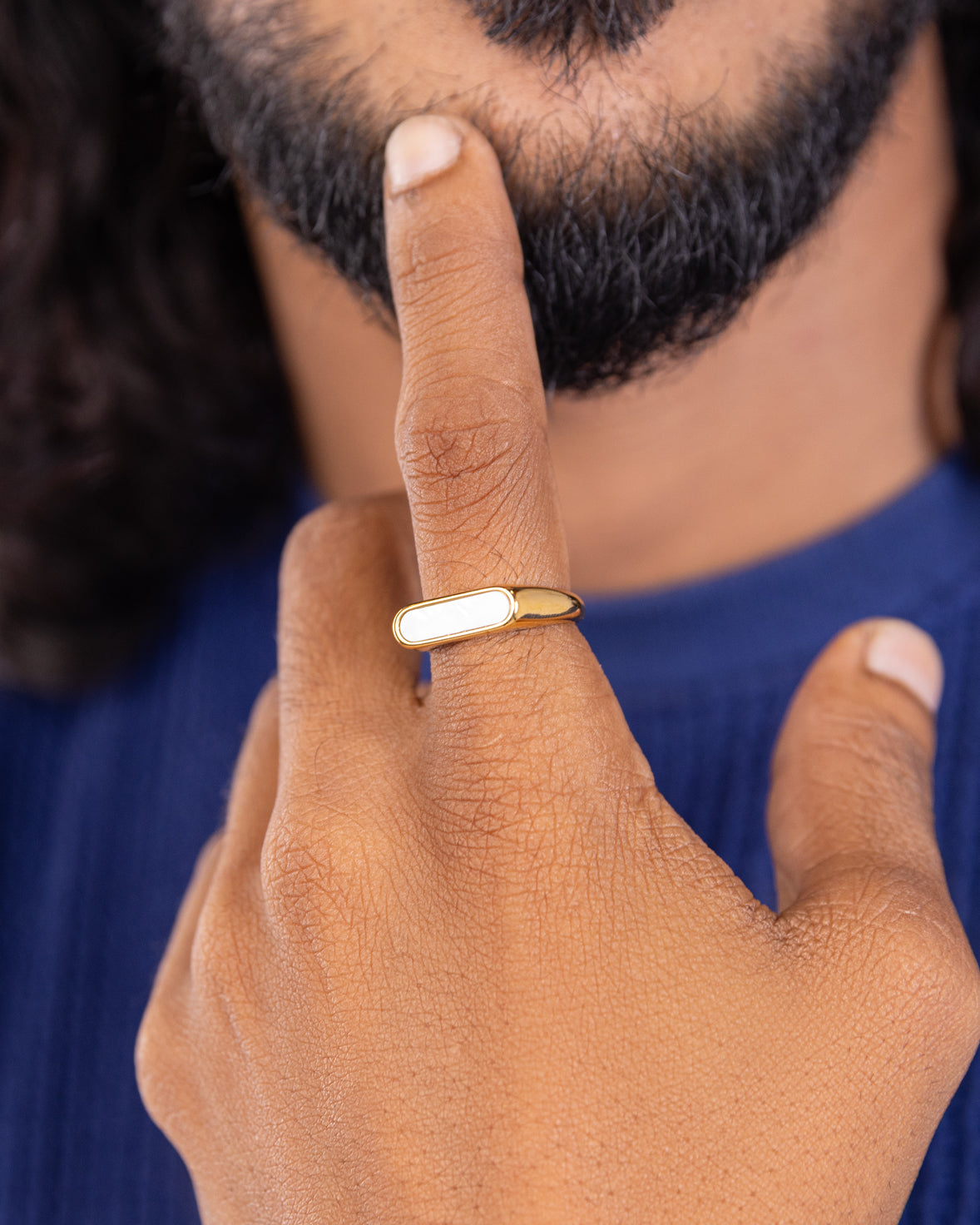 Minimalistic Retro Ring