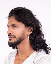 Classic Cross Pierced Earring