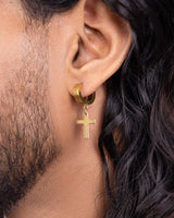 Classic Cross Pierced Earring