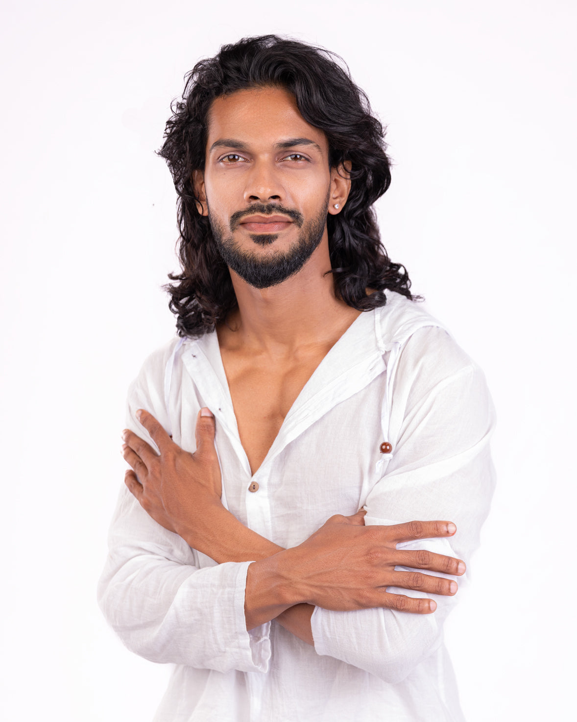 Classic Zirconia Gold Earring