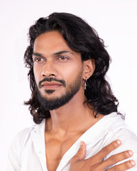 Classic Cross Charm Earring