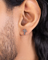 Classic Cross Stud Earring