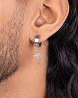 Classic Cross Pierced Earring