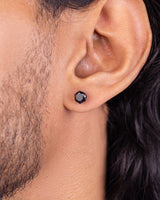 Cubic Round Earrings