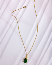 Green Pendant Necklace