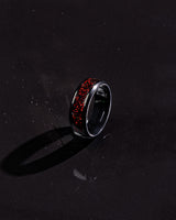 Red Celtic Knot Ring