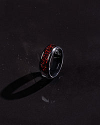 Red Celtic Knot Ring