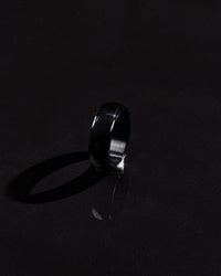Men's Simple Black Ring