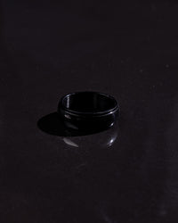 Men's Simple Black Ring