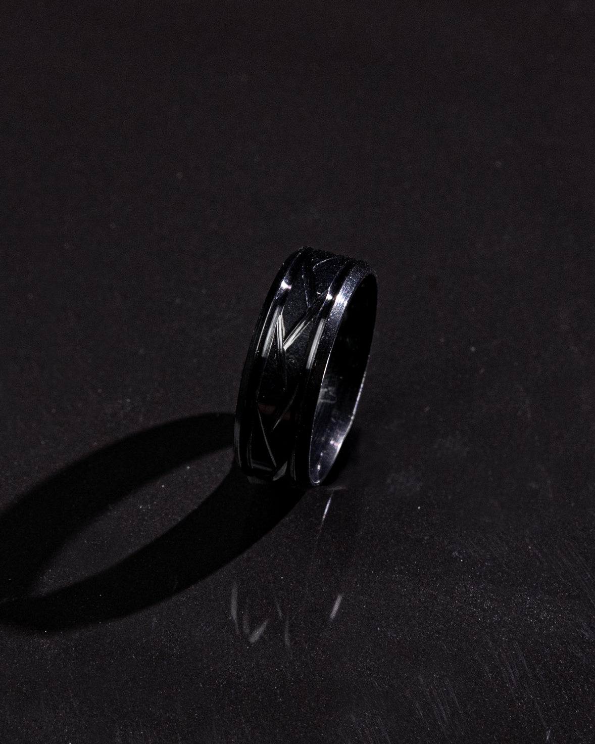 Men's Classic Black Ring