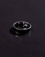 Men's Silvery Black Ring