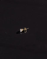 Classic Zirconia Gold Earring