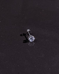 Cubic Round Earrings