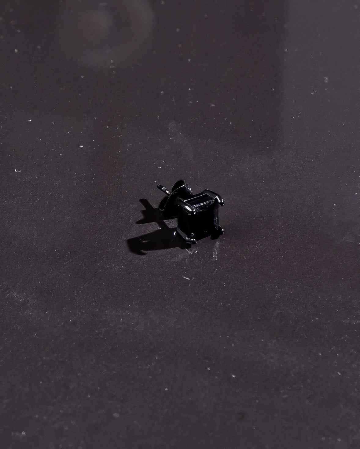 Classic Black Box Earring