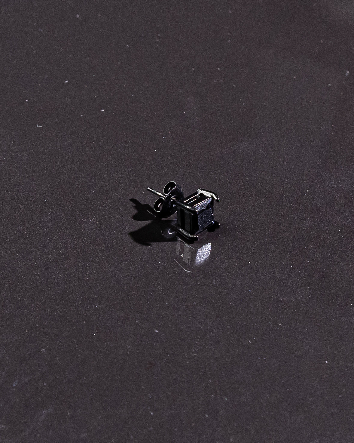 Classic Black Box Earring
