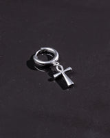 Classic Cross Charm Earring