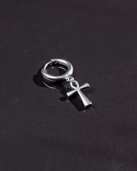 Classic Cross Charm Earring