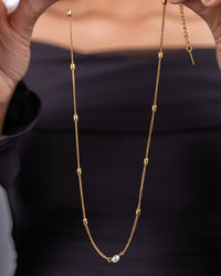 Simple Pearl Beaded Necklace