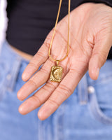 Classic Moon-Stone Necklace