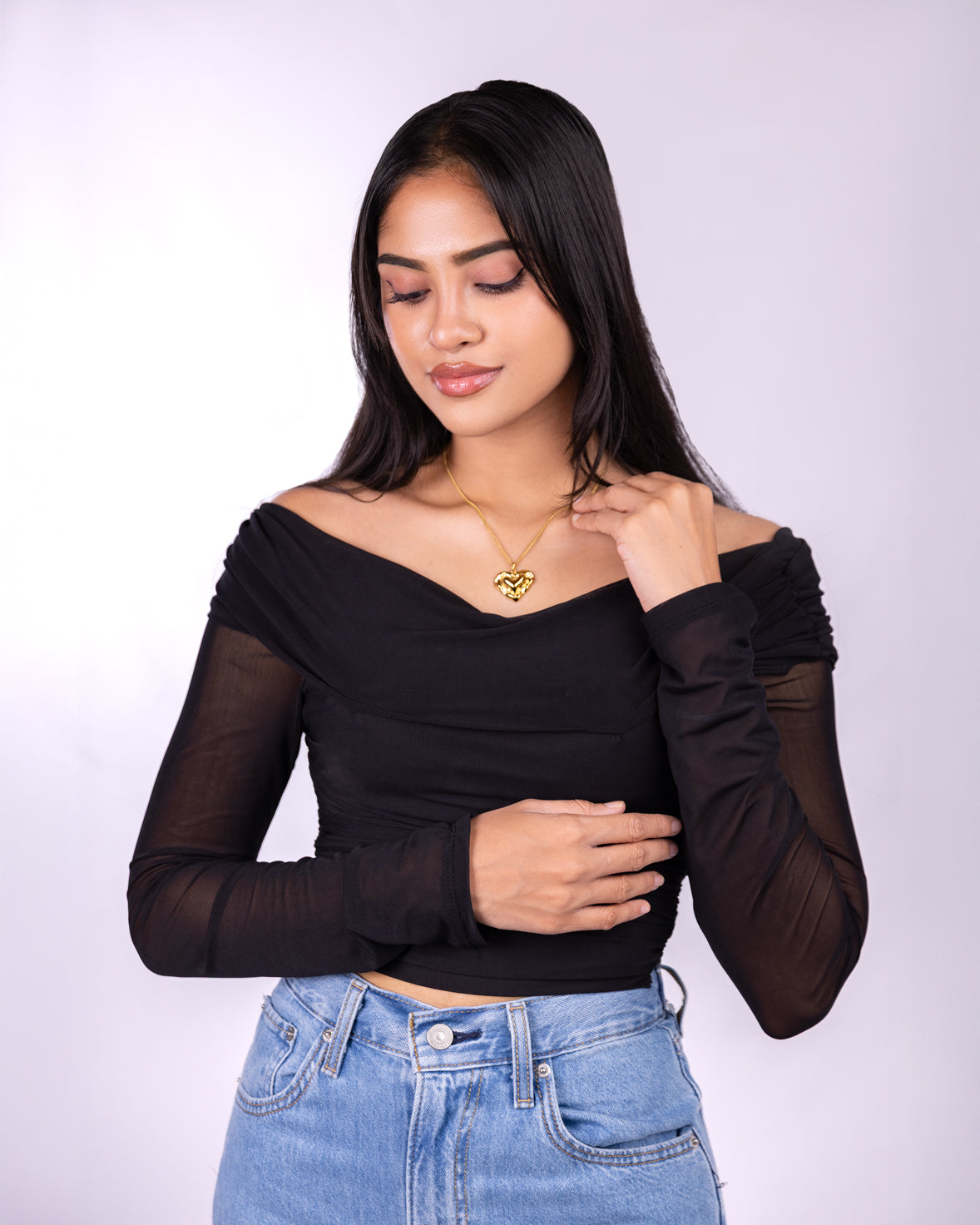 Classic Heart Pendant Necklace