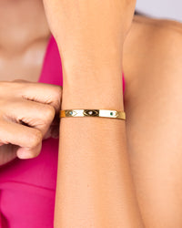 Evil-Eye Charm Bangle