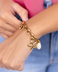 Classic Starfish & Shell Bracelet