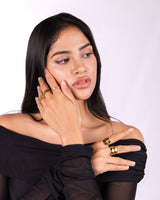 5pcs Classic Decor Ringset