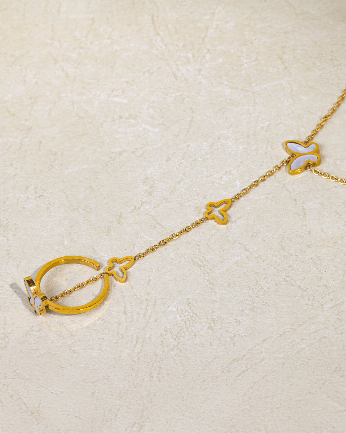 Butterfly Hand Chain Bracelet