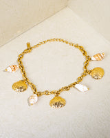 Classic Sea Shell Charm Bracelet
