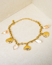 Classic Sea Shell Charm Bracelet