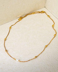 Simple Pearl Beaded Necklace