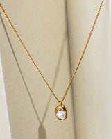 Simple Pearl Drop Necklace